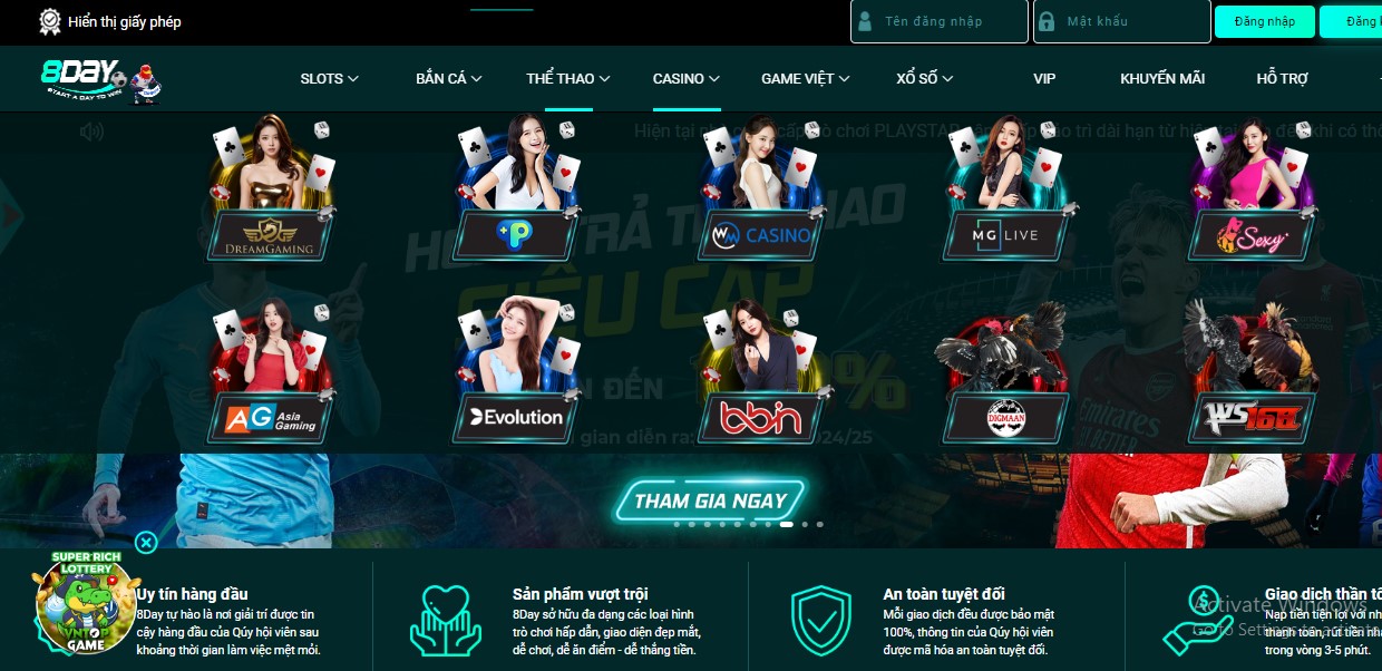 Casino online 8day - Trải Nghiệm Sòng Bài Trực Tuyến Uy Tín Hàng Đầu Châu Á